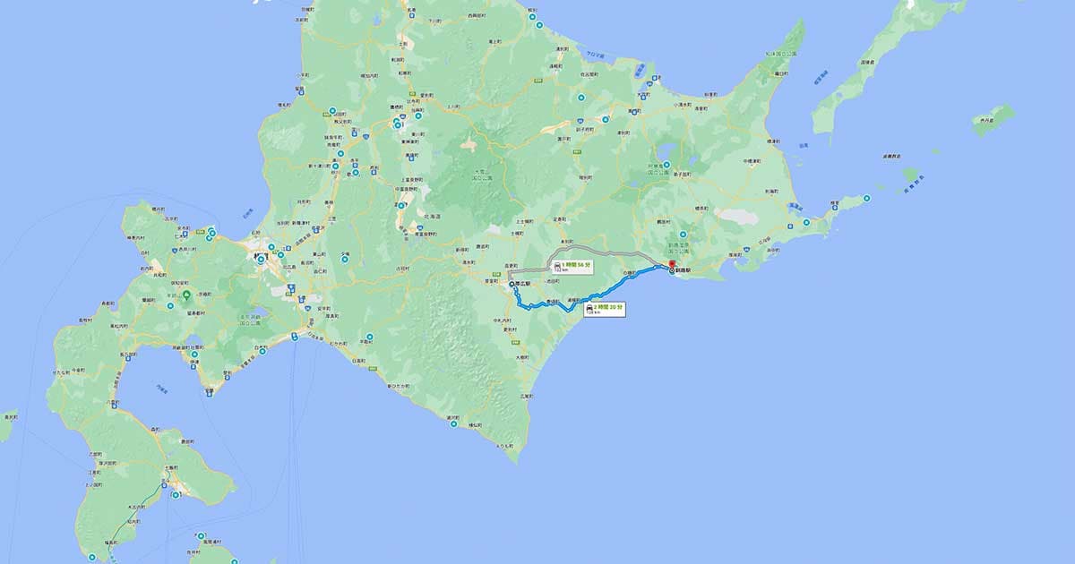 The reversal of liveliness between Obihiro and Kushiro - traveling through summer Hokkaido